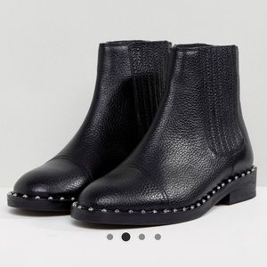 ASOS ALISTAR Leather Chelsea Boots